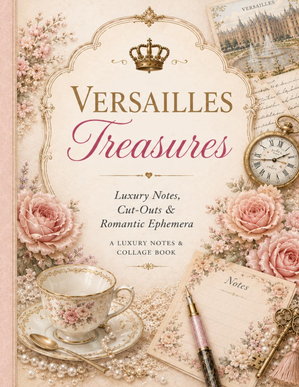 ler totalmente Versailles Treasures: Luxury Notes Pages, Cut-Outs & Romantic Ephemera