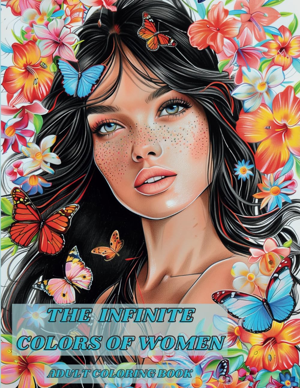 THE INFINITE COLORS OF THE WOMEN: ADULT COLORING BOOK baixar livro de graça