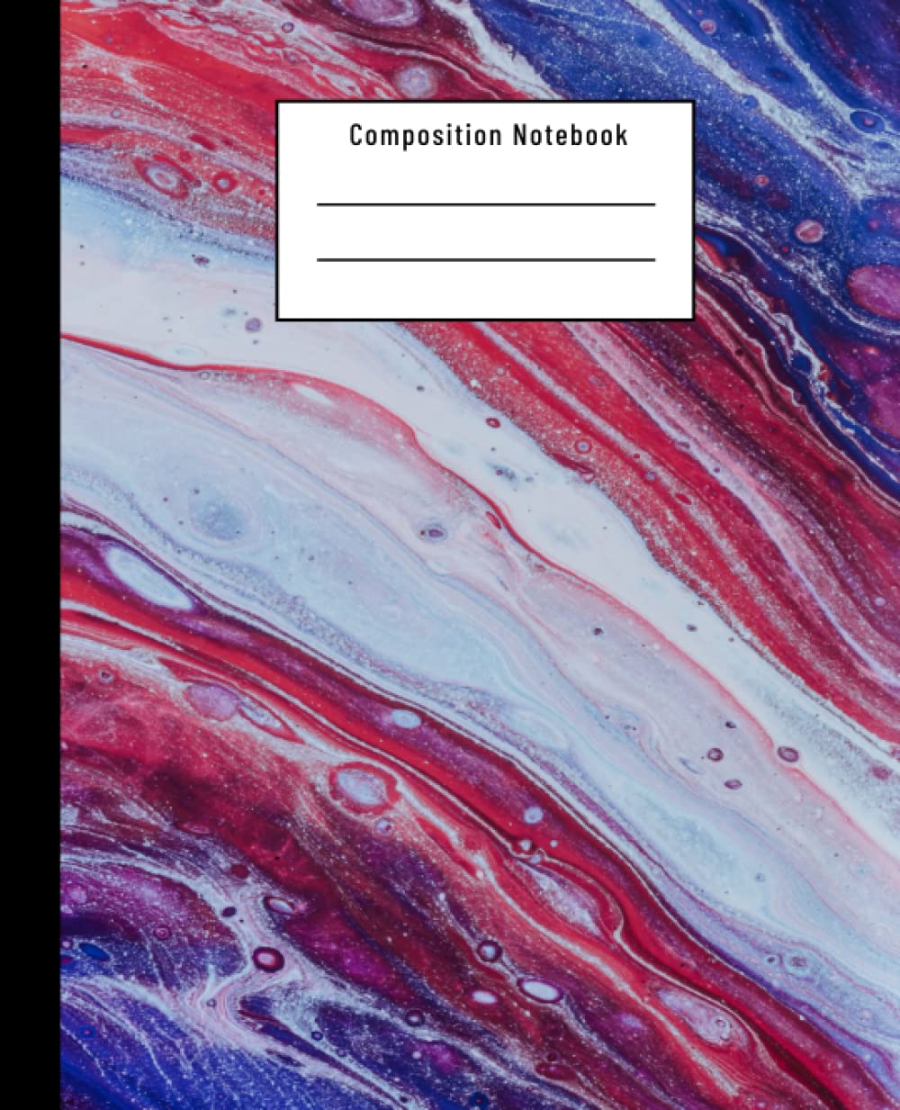 capítulo por capítulo baixar Composition Notebook: Red Blue and White Marble | Liquid Abstract Painting Workbook: Wide Ruled Lined Paper, For Kids, Back To School and Adults (7,5 x 9,25 120 Pages)