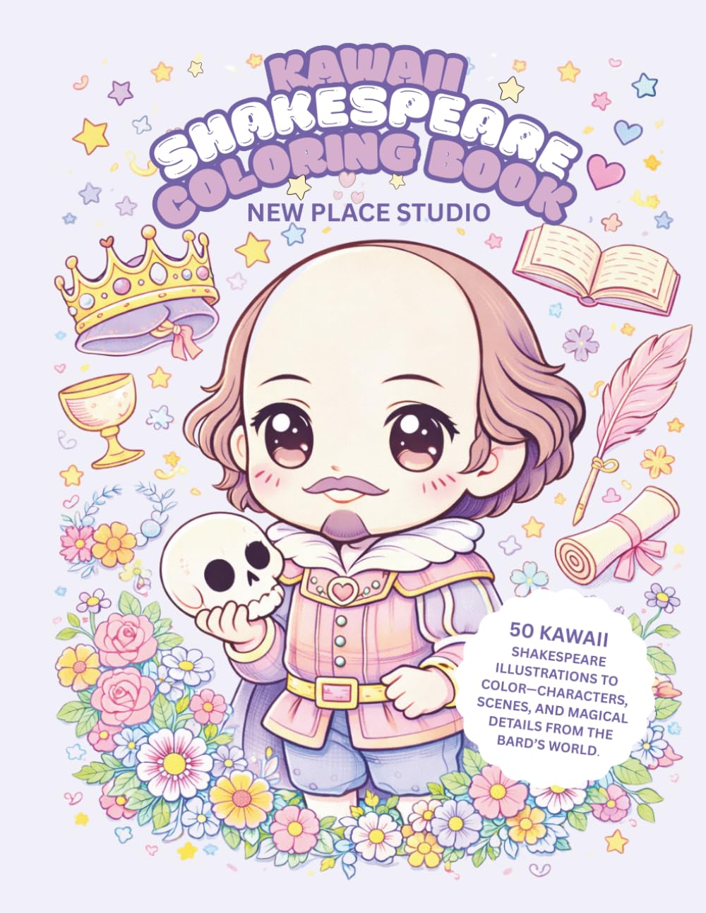 capítulo por capítulo baixar Kawaii Shakespeare Coloring book