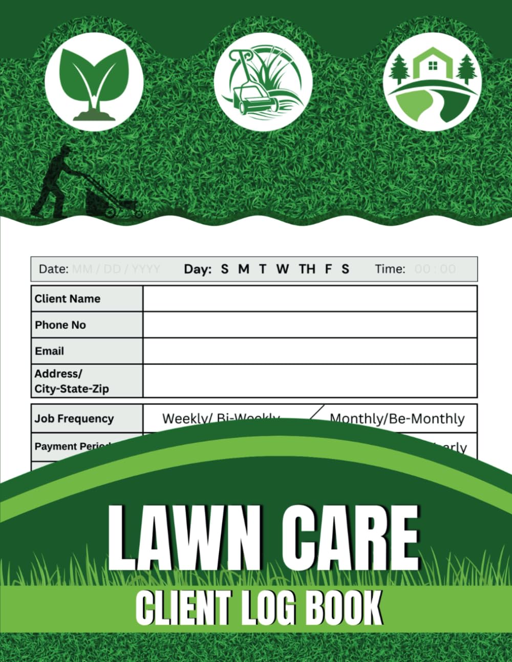 capítulo por capítulo baixar Lawn Care Client Log Book: Track Customer Details, Services, Payments & Appointments