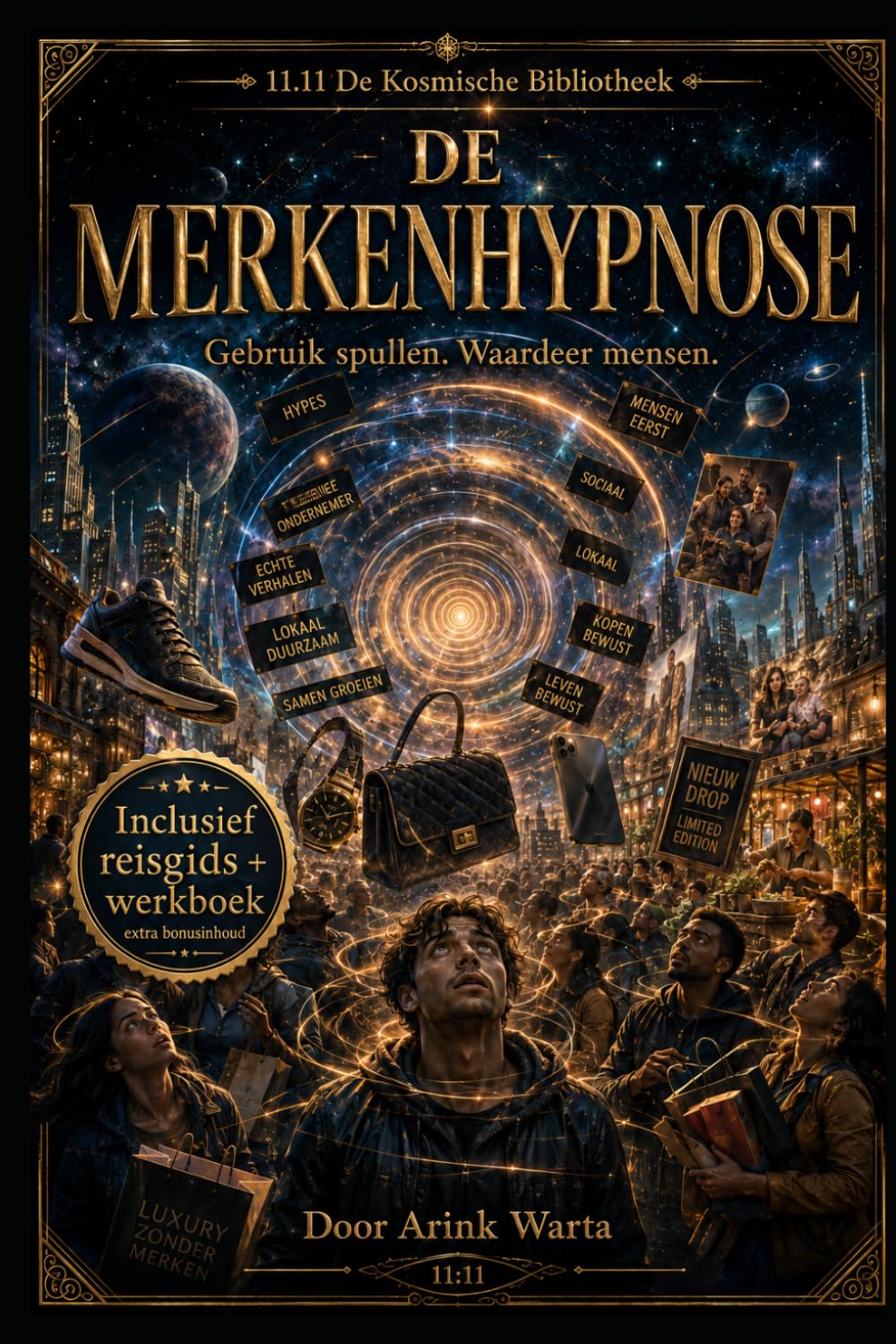 De Merkenhypnose - Gebruik Spullen, Waardeer Mensen: 11.11 De Kosmische Bibliotheek baixar o livro de graça
