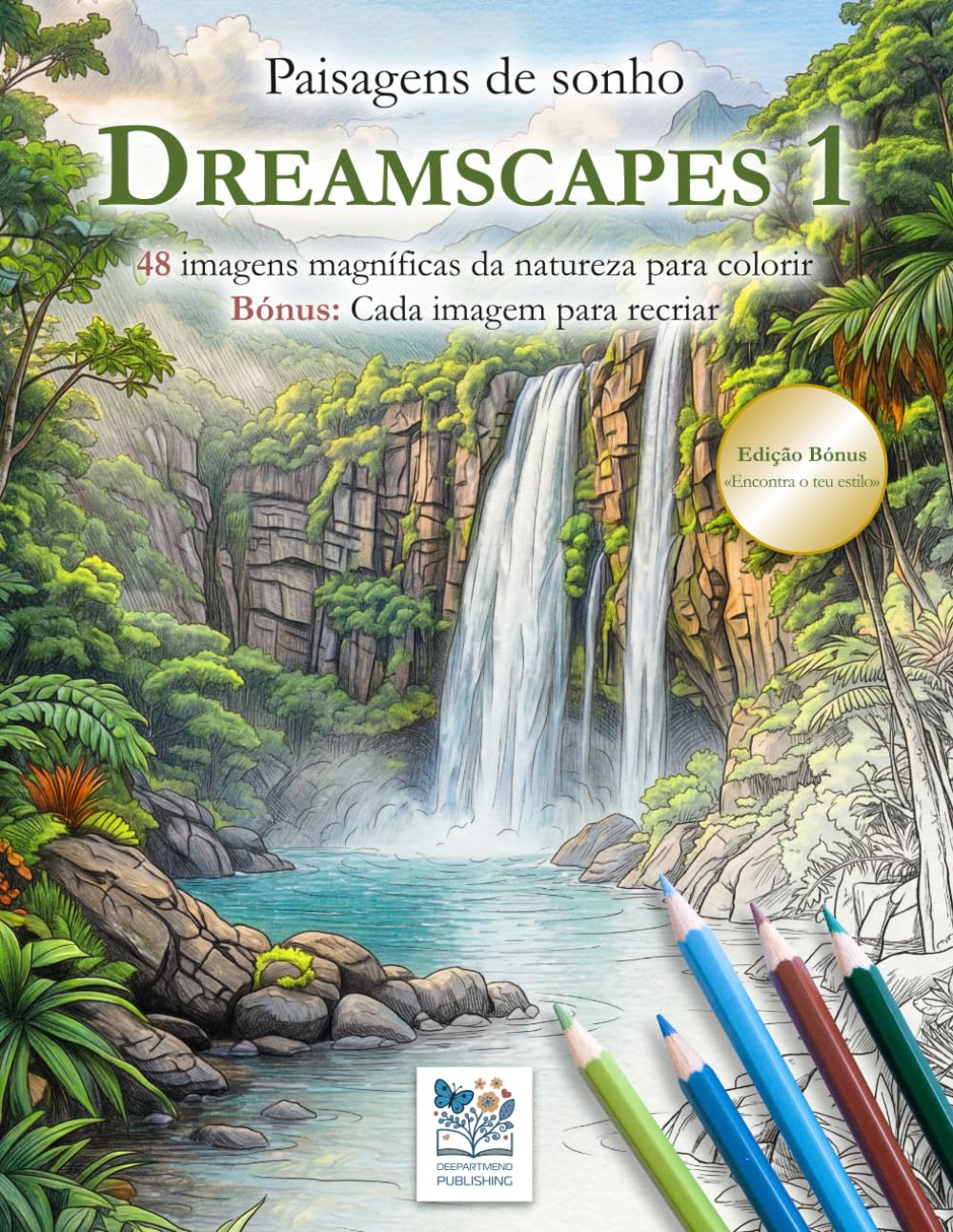 capítulo por capítulo baixar Paisagens de sonho - Dreamscapes 1 - Edição Bónus - Um livro de colorir e desenhar para sonhar e viajar com a imaginação: Imagens fantásticas da... adolescentes e adultos. (Portuguese Edition)