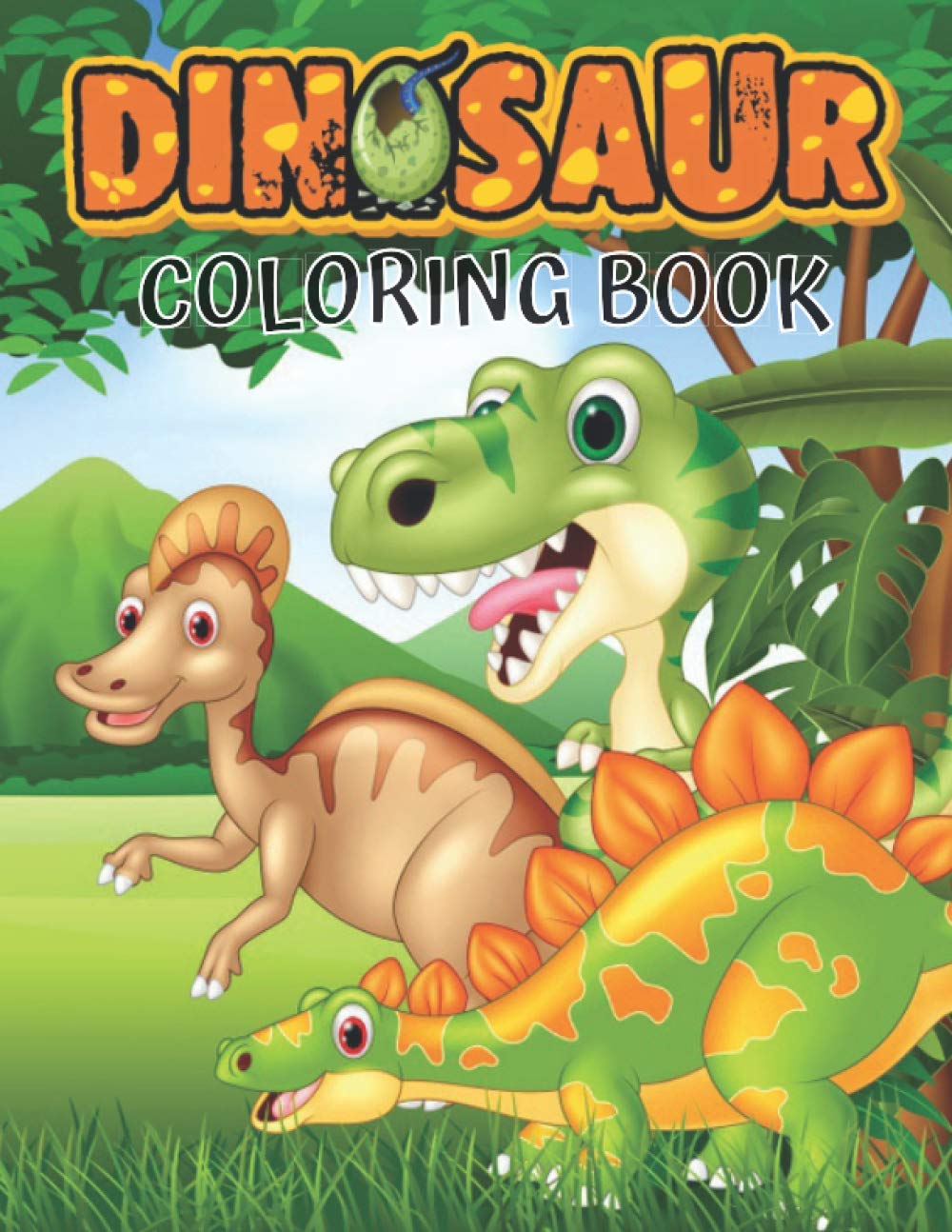 ler totalmente Awesome Dinosaur Coloring Book: Best Gift for Boys & Girls - Dinosaur coloring books for toddlers - dinosaur coloring books for kids