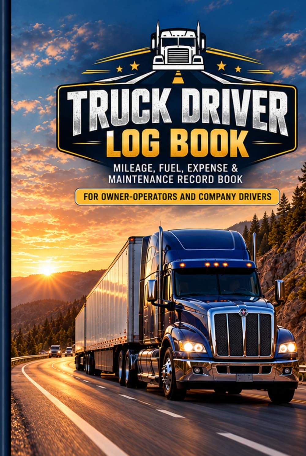 Truck Driver Log Book: Mileage, Fuel, Expense & Maintenance Record Book for Owner-Operators and Company Drivers | 120 Pages baixar o livro de graça