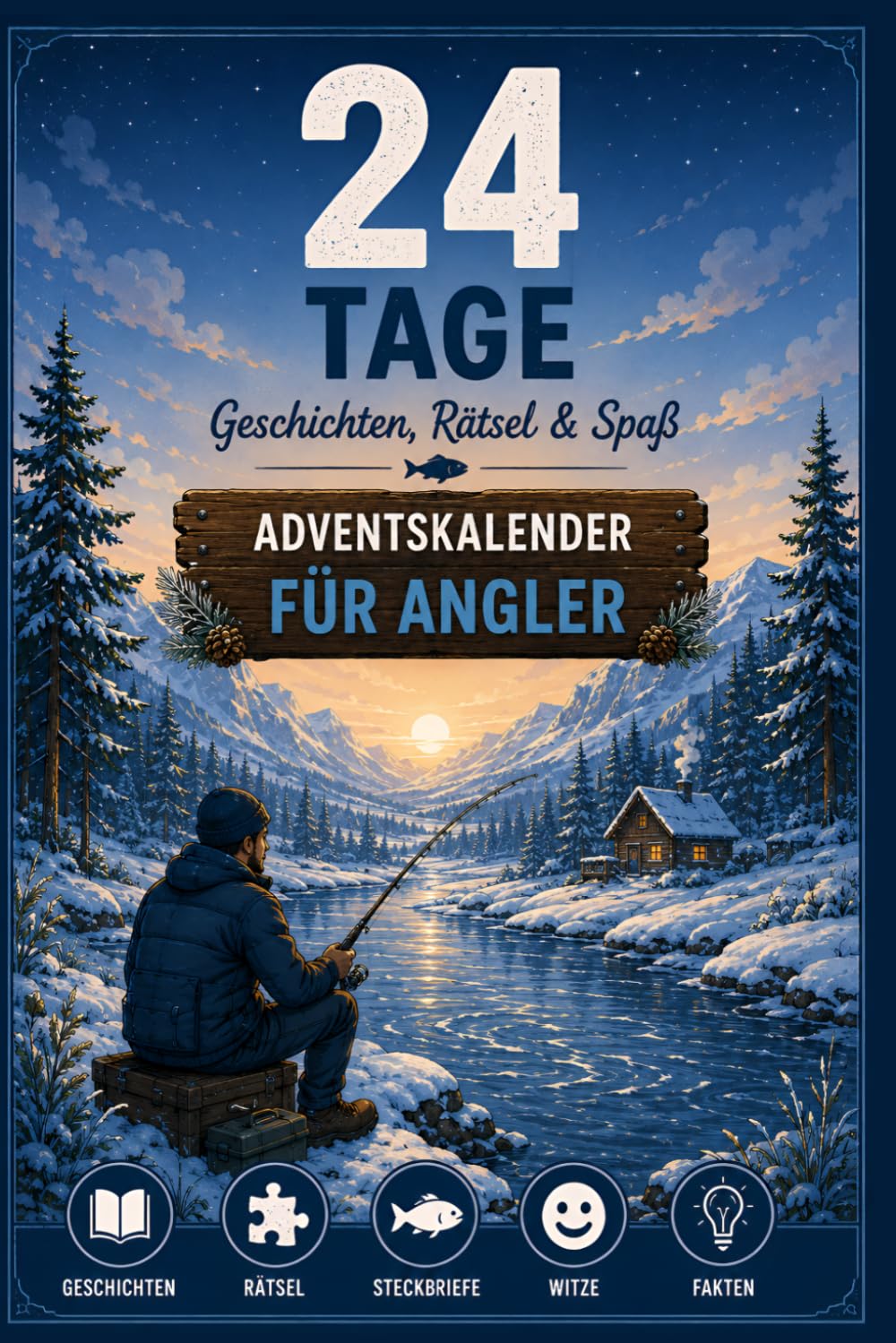 Adventskalender für Angler: 24 Tage - Wissen, Lachen & Rätseln im Advent – das ideale Geschenk für Angler und Fischer (German Edition) baixar livro de graça