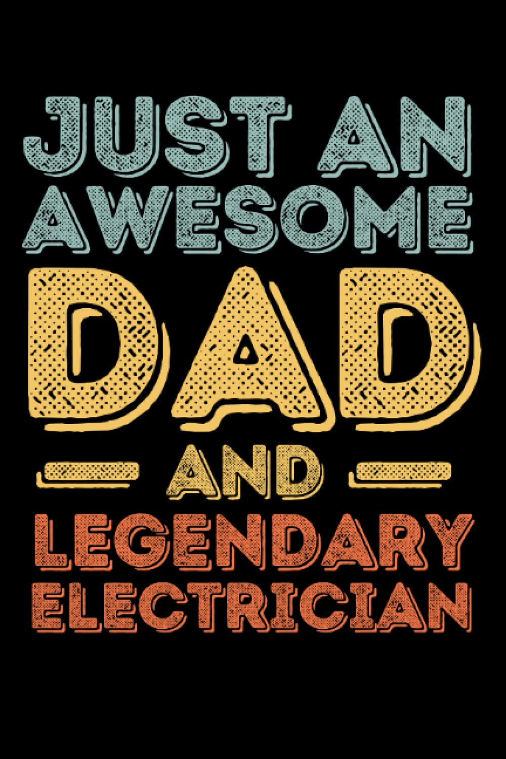 Dad Electrician legend retro: 6"x9", Notes, Notebook, Journal, Diary, 120 Pages lined, Paperback Cover baixar o livro de graça