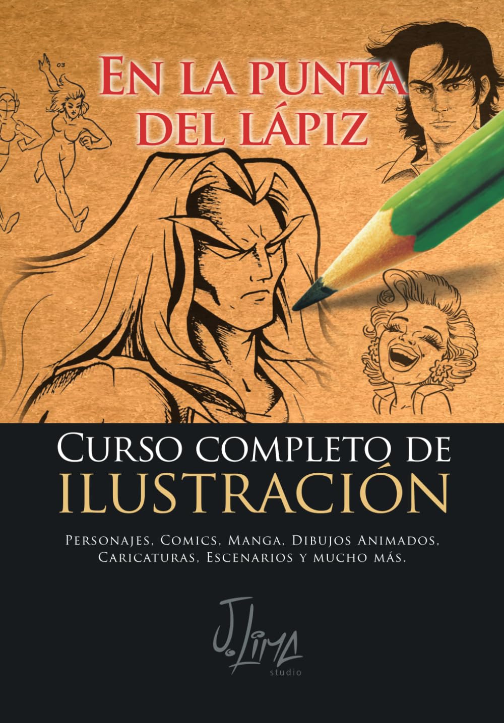 En la Punta del Lápiz: Curso completo de ilustración (Portuguese Edition) baixar livro de graça