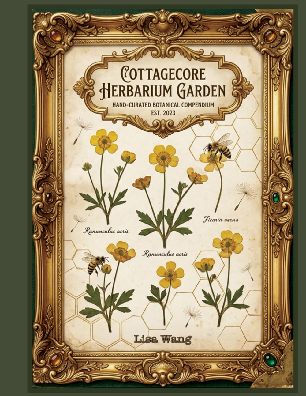 ler totalmente Cottagecore Herbarium Garden - Hand-curated Botanical Compendium for Junk Journal and Paper Craft Projects