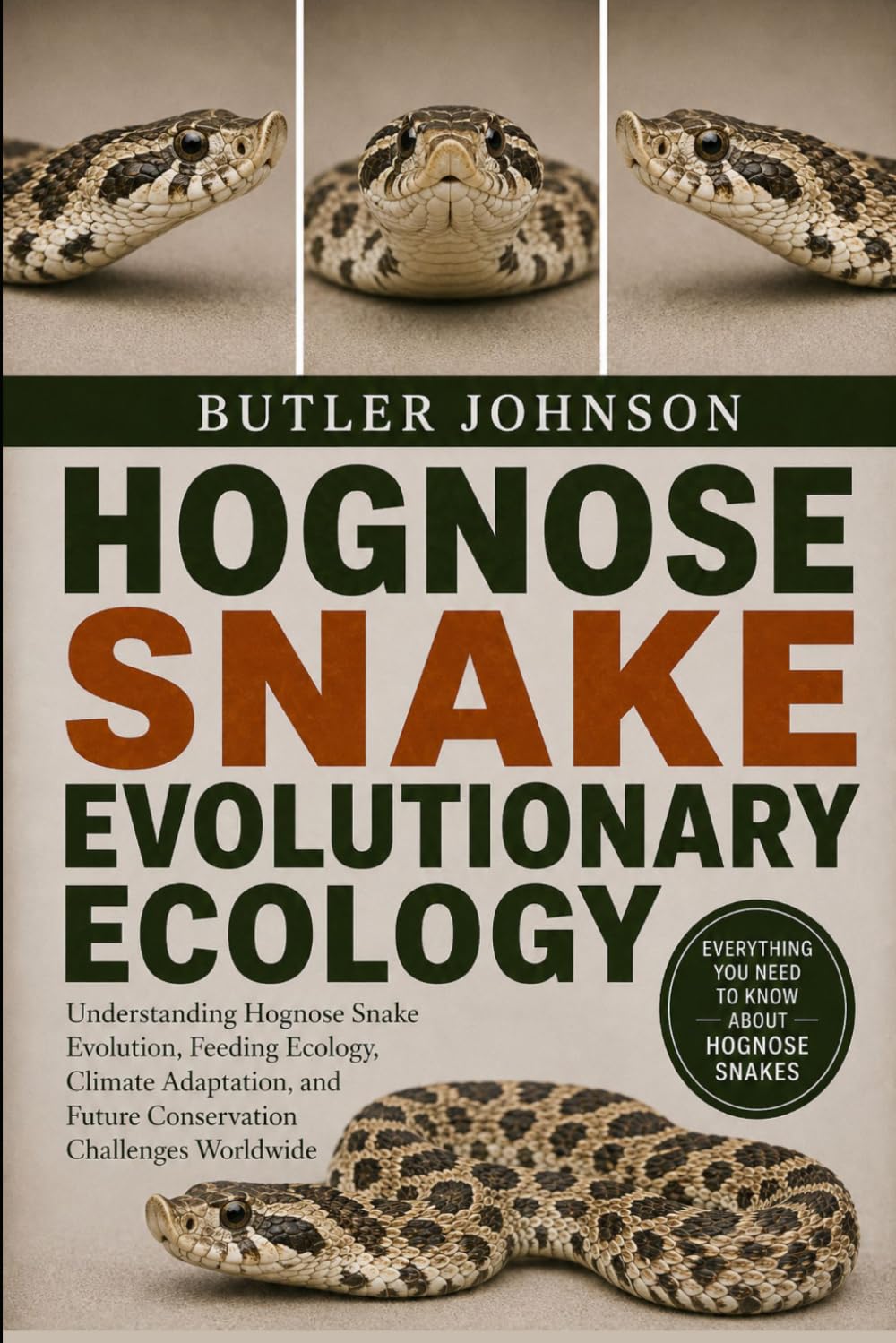 Hognose Snake Evolutionary Ecology: Understanding Hognose Snake Evolution, Feeding Ecology, Climate Adaptation, and Future Conservation Challenges Worldwide baixar o livro de graça