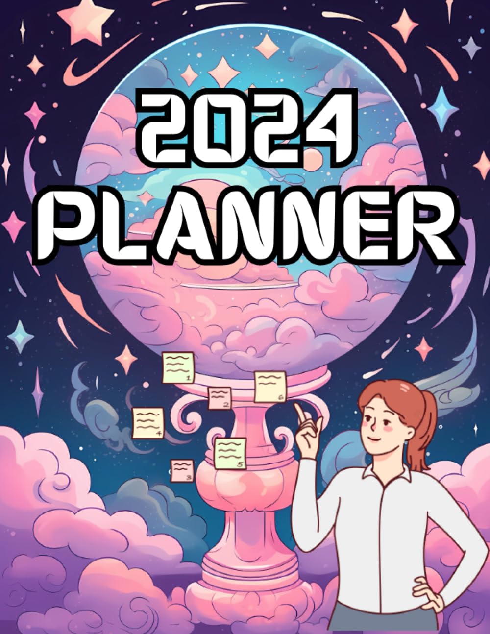 ler totalmente Planner 2024 - 507 PAGES: Undated Daily Planner with To Do List, 365 Days Planner, Montly, Planner Notebook for Goal Setting, Productivity Planner with note to do list and more.