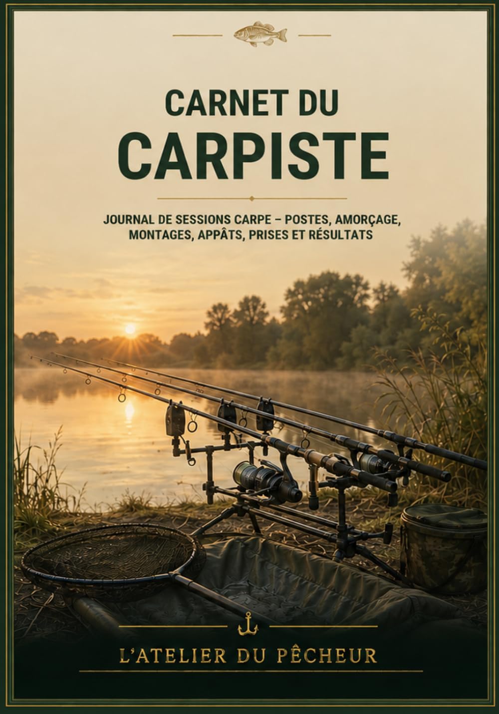 Carnet du Carpiste: Journal de sessions carpe – Postes, amorçage, montages, appâts, prises et résultats (French Edition) baixar o livro de graça