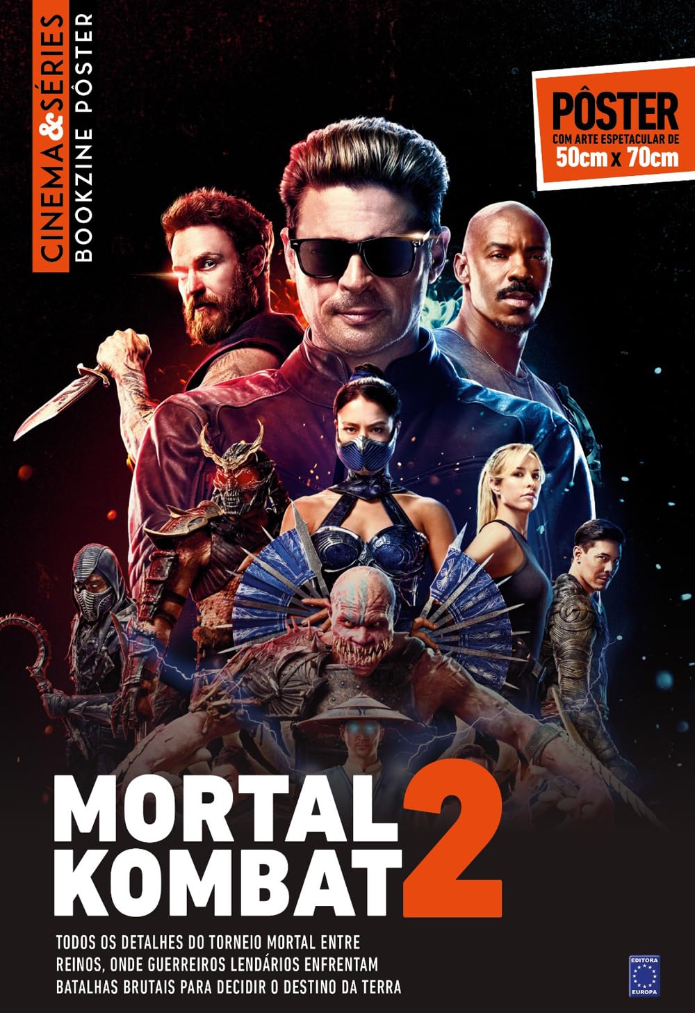 capítulo por capítulo baixar Mortal Kombat 2 (Versão lisa, sem dobras, enviada em tubo protetor) - Superpôster Cinema e Séries