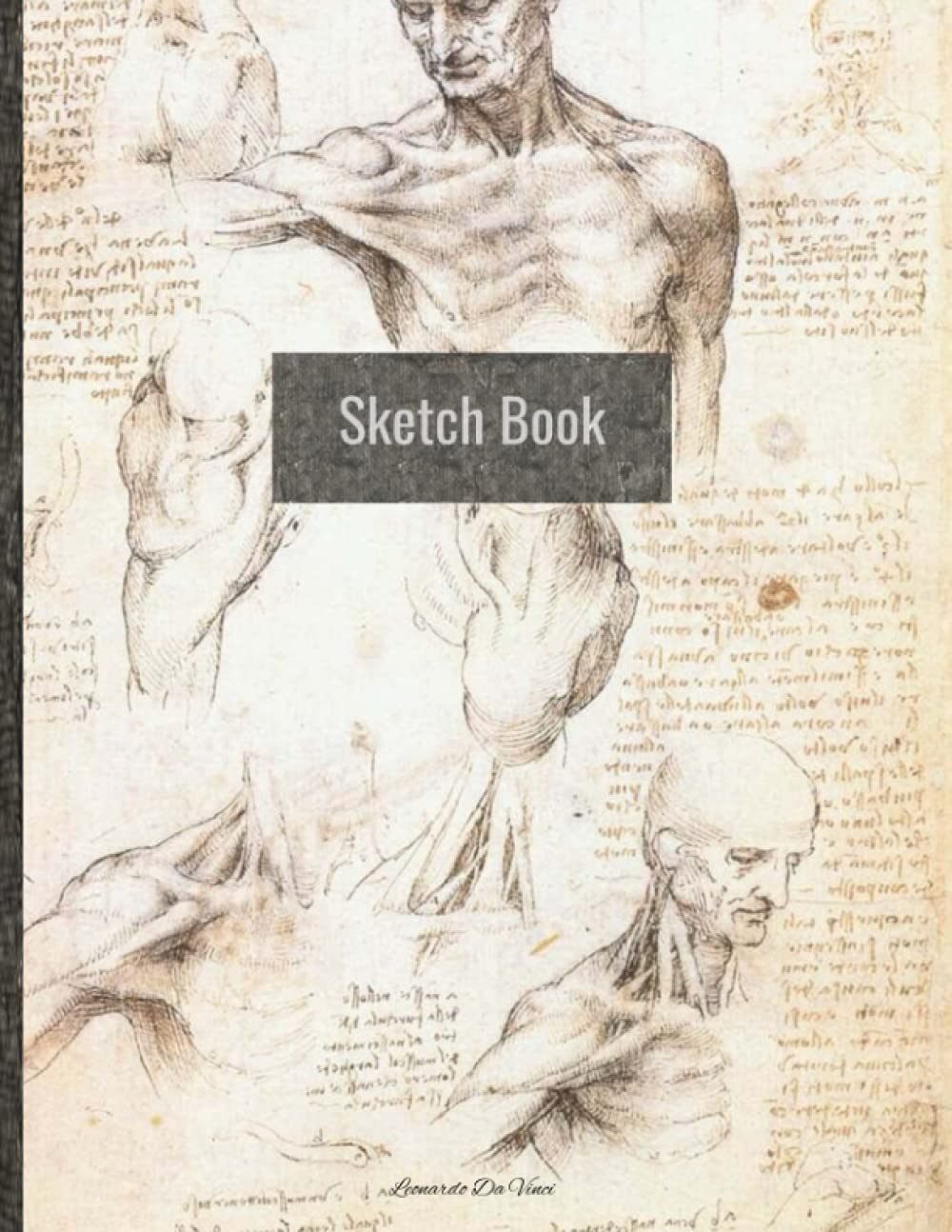 Sketch Book: Large 8.5x11 in, 90 Blank Pages (NO BOXES or FRAMES), Leonardo Da Vinci Notebook for Drawing, Writing, Coloring, Sketching or Doodling for Adults or Children baixar o livro de graça