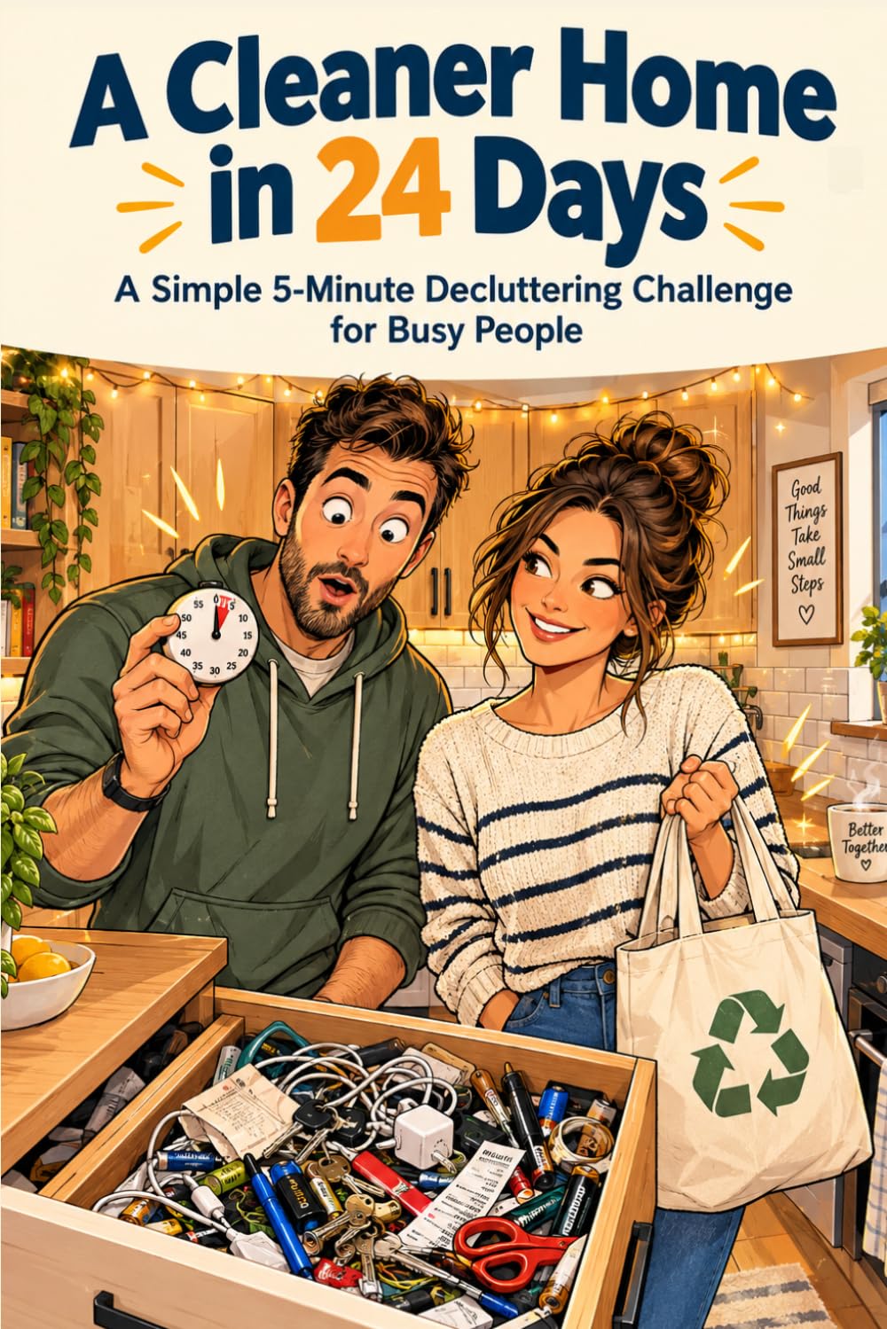 A Cleaner Home in 24 Days: A Simple 5-Minute Decluttering Challenge for Busy People baixar o livro de graça