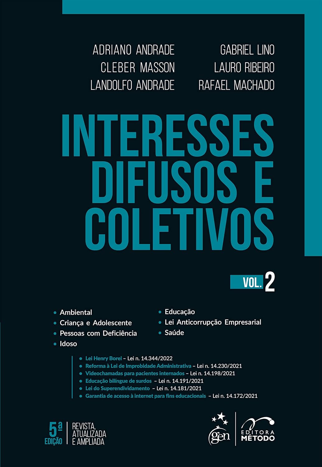 capítulo por capítulo baixar Interesses Difusos e Coletivos - Vol. 2 - 5ª Edição 2022: Volume 2