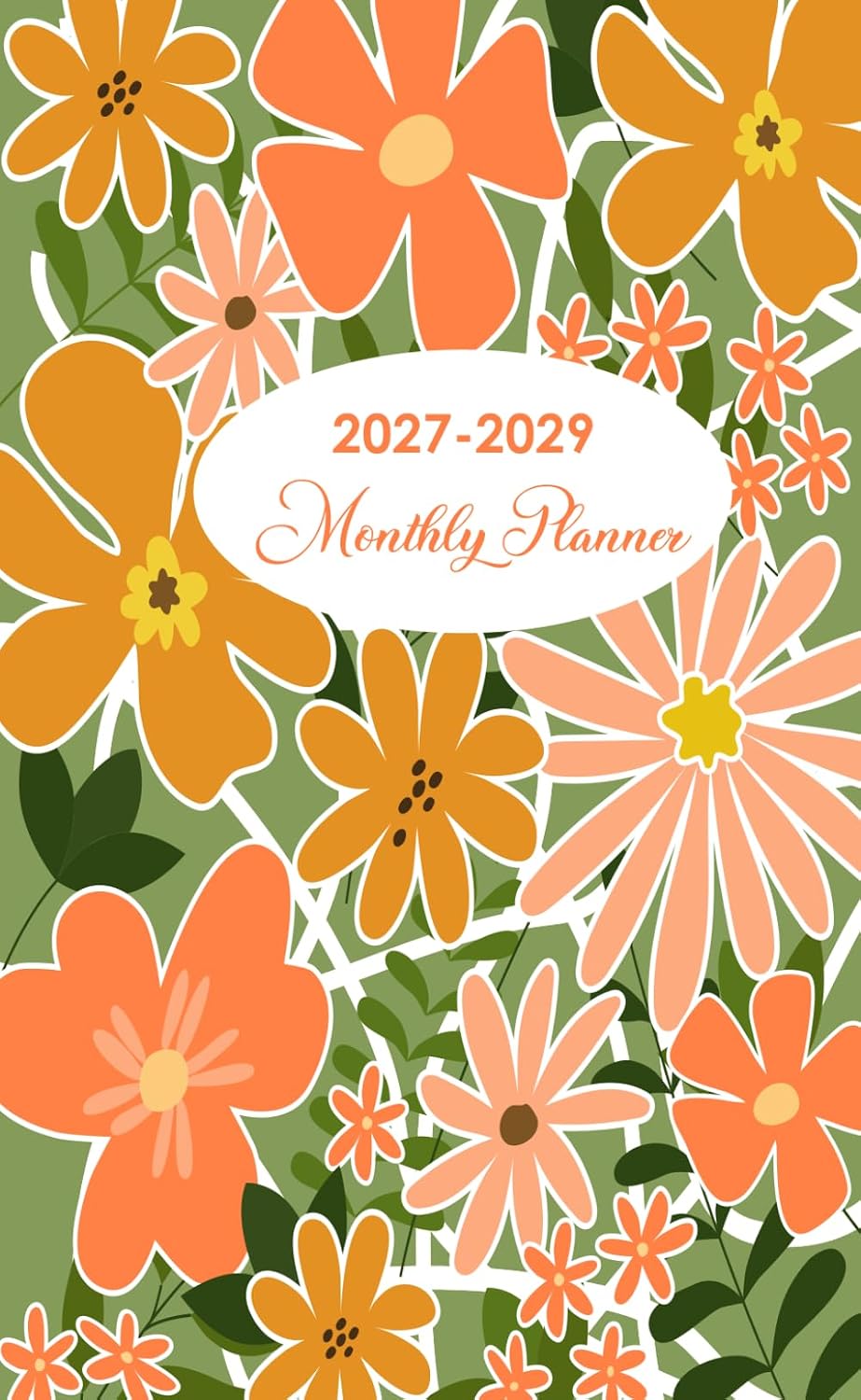 capítulo por capítulo baixar 2027-2029 Monthly Planner: 3-Year Schedule Organizer (Jan 2027 - Dec 2029) with Federal Holidays for Purse, Motivational Colorful Flower Cover