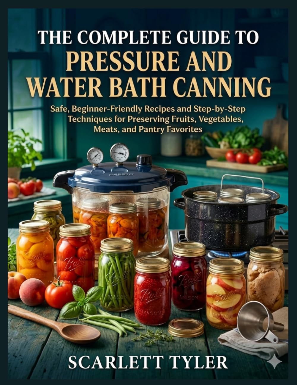 The Complete Guide to Pressure and Water Bath Canning: Safe, Beginner-Friendly Recipes and Step-by-Step Techniques for Preserving Fruits, Vegetables, Meats, and Pantry Favorites baixar o livro de graça