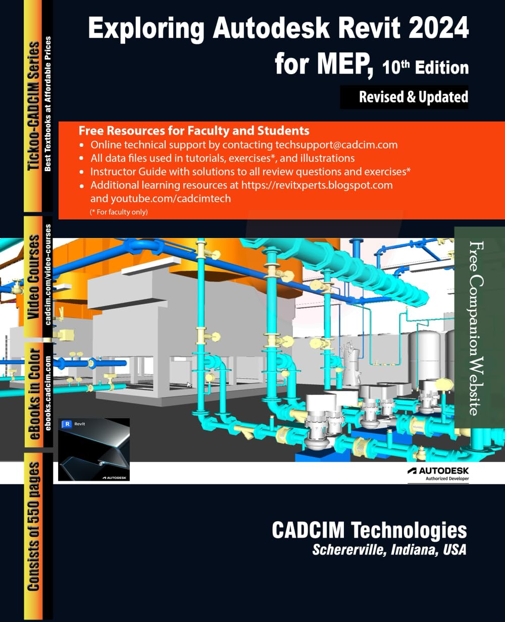 Exploring Autodesk Revit 2024 for MEP, 10th Edition