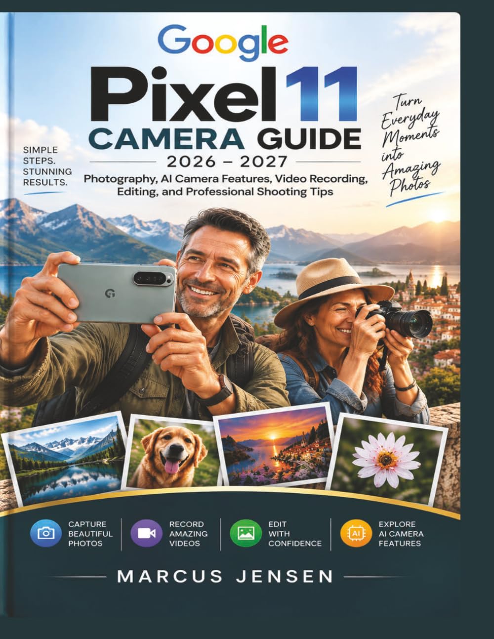 capítulo por capítulo baixar Google Pixel 11 Camera Guide 2026-2027: Photography, AI Camera Features, Video Re cording, Editing, and Professional Shooting Tips