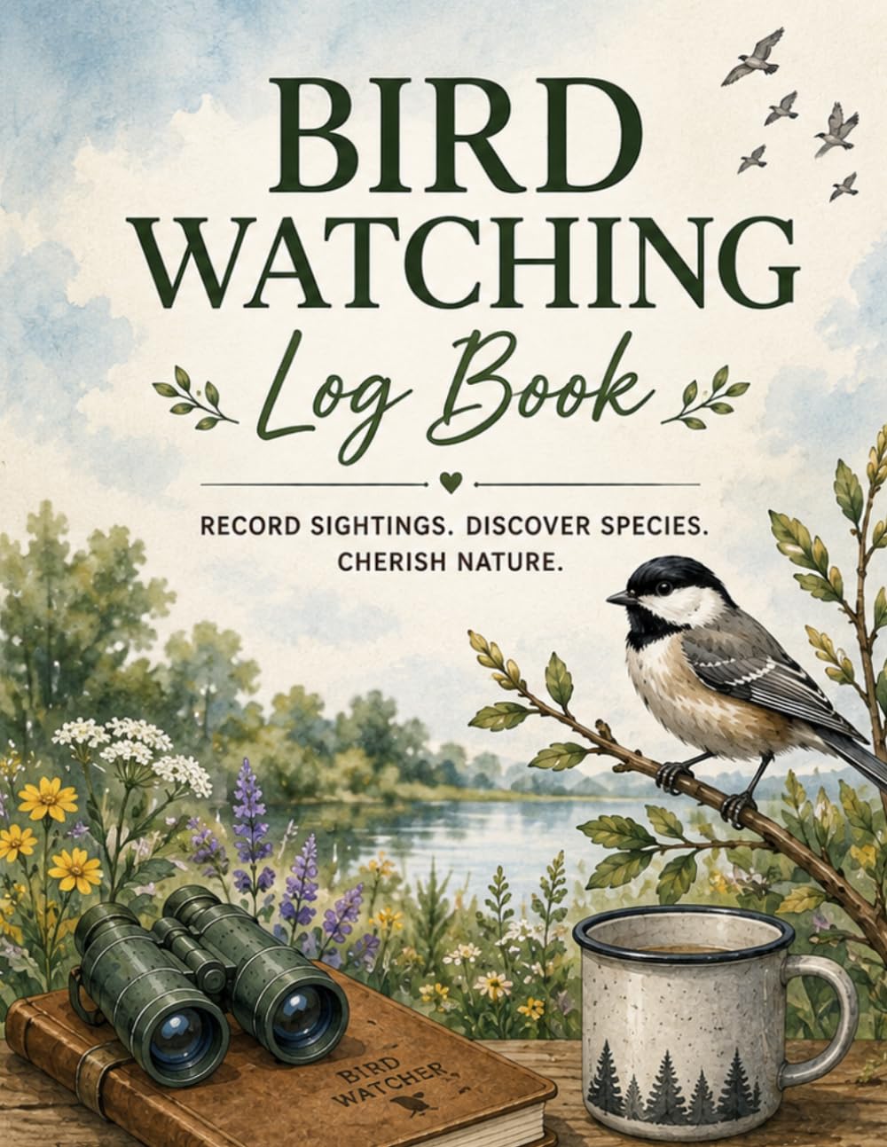 ler totalmente Bird Watching Log Book: Observation Journal for Recording Sightings, Species, Favourite Birds & Nature Memories
