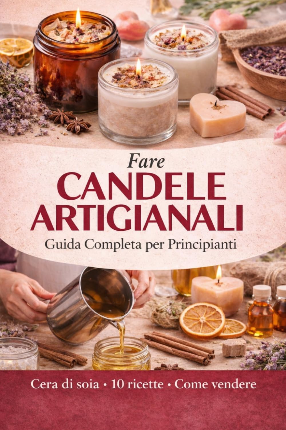 Fare Candele Artigianali: Guida Completa per Principianti: - Cera di Soia, Tecniche Professionali, 10 Ricette e Come Vendere le Tue Creazioni (Italian Edition) baixar o livro de graça