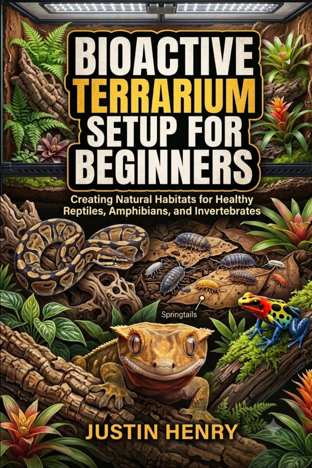 ler totalmente Bioactive Terrarium Setup for Beginners: Creating Natural Habitats for Healthy Reptiles, Amphibians, and Invertebrates