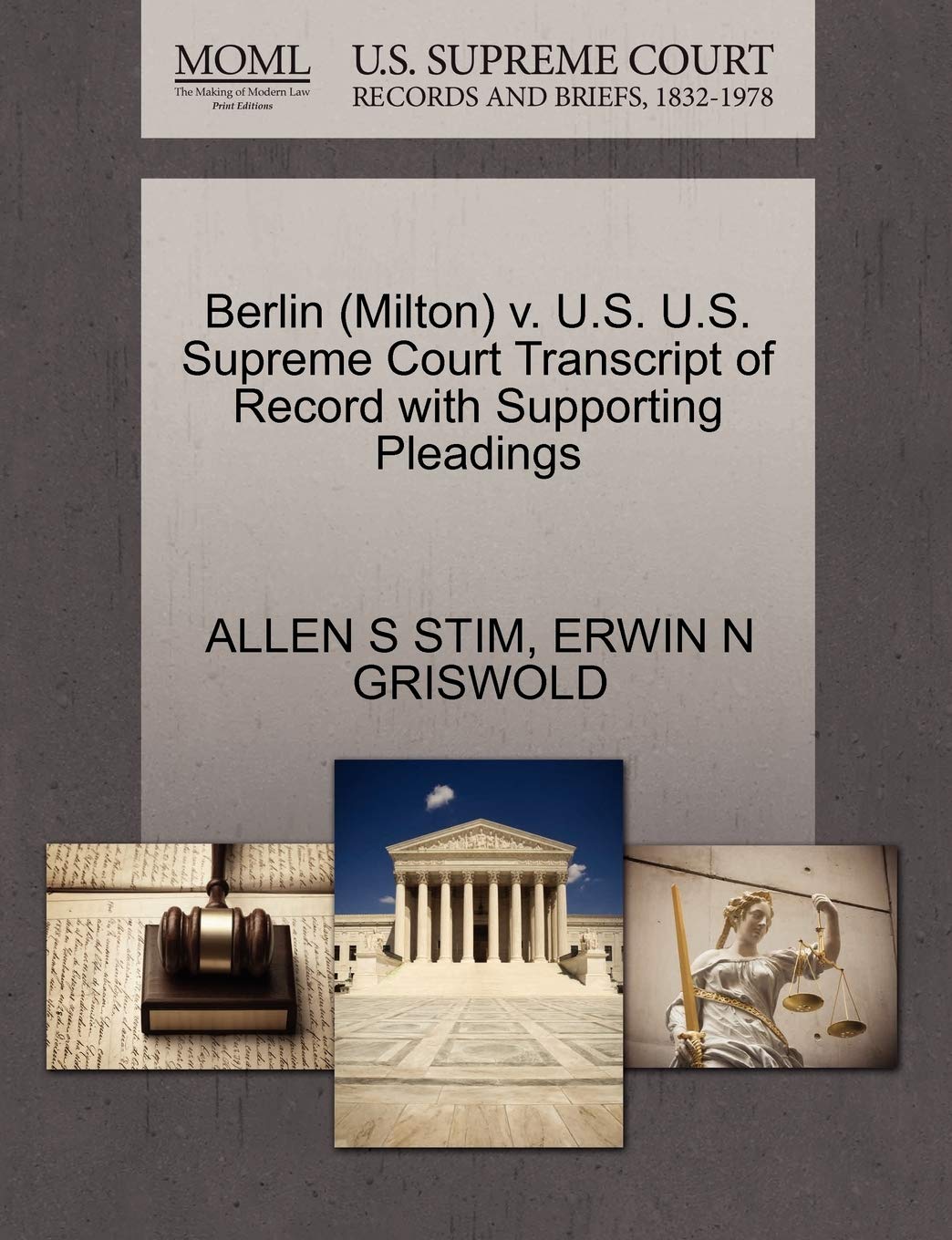 capítulo por capítulo baixar Berlin (Milton) v. U.S. U.S. Supreme Court Transcript of Record with Supporting Pleadings
