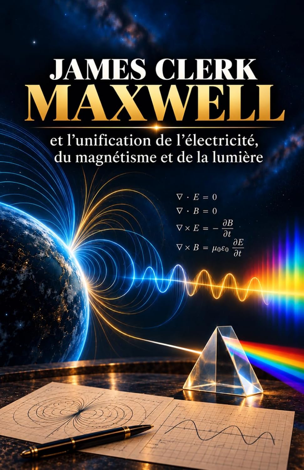 ler totalmente James Clerk Maxwell: Et l’unification de l’électricité, du magnétisme et de la lumière (Les visages de la science) (French Edition)