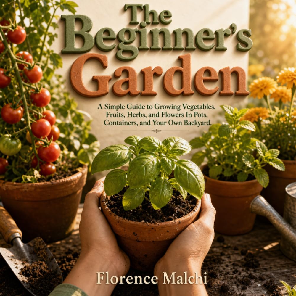 The Beginner's Garden: A Simple Guide to Growing Vegetables, Fruits, Herbs, and Flowers In Pots, Containers, and Your Own Backyard baixar livro de graça