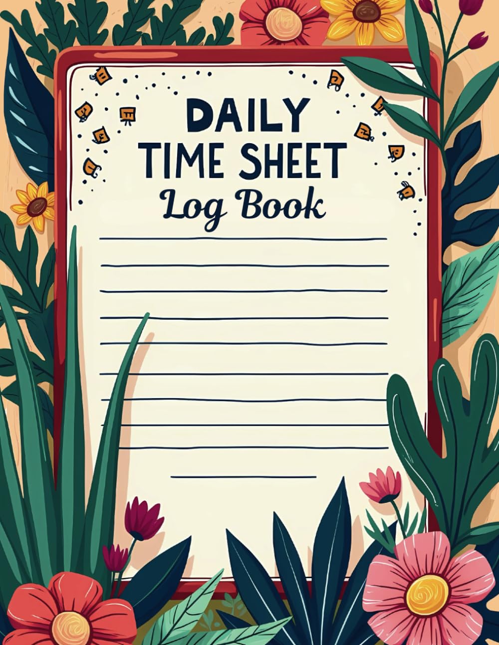 Daily Time Sheet Log Book: Work Hours Log for Employees baixar livro de graça