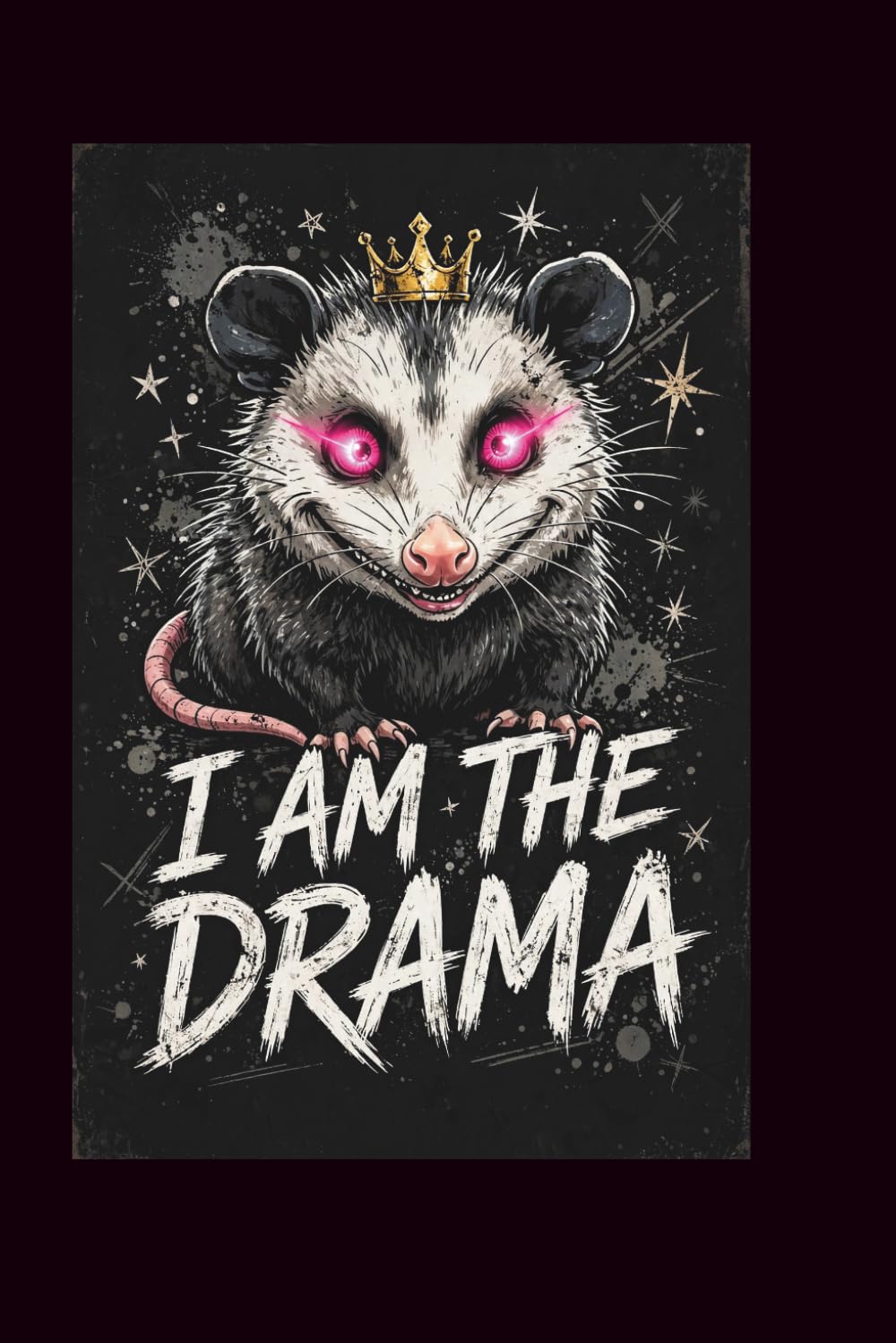 I Am The Drama: Funny Possum Villain Era Journal: Blank Lined Notebook for Drama Queens, Sarcastic Humor & Chaos Lovers | Dark Aesthetic College Ruled Diary baixar o livro de graça
