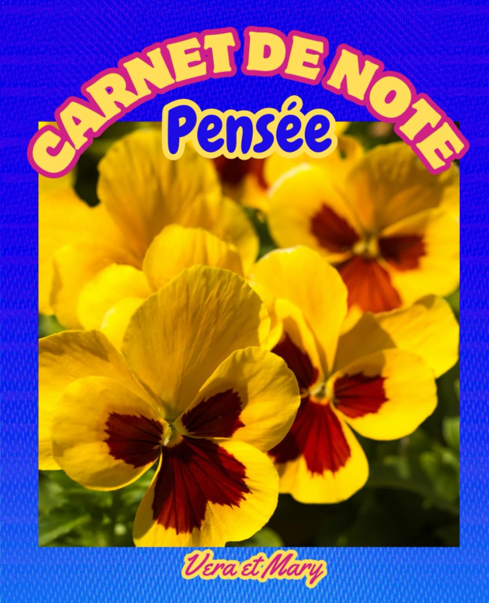 Carnet de note: fleur, pensée, 110 pages, 19,05 cm x 23,50 cm (French Edition) baixar livro de graça