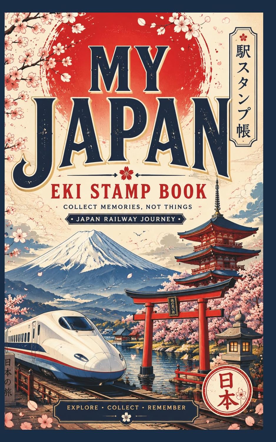 ler totalmente Ekistamp Journey: Japan Train Stamp Journal with Rare Stamps Guide, Travel Tips & Useful Phrases