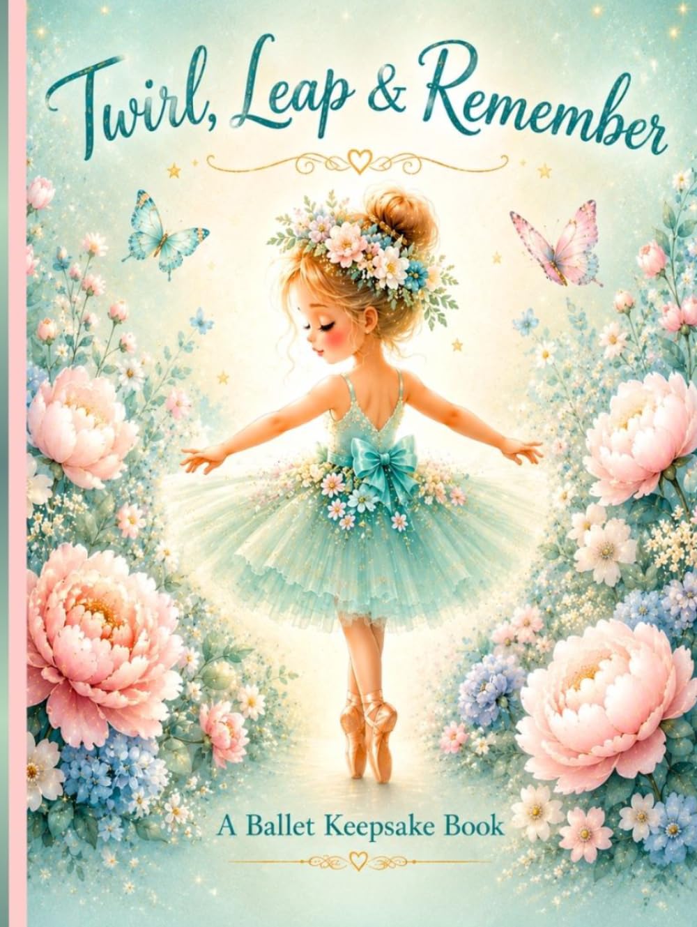 ler totalmente Twirl, Leap & Remember – Deluxe Keepsake Edition: A Memory Book for Tiny Dancers, Ballet Recitals & Magical Dance Journeys