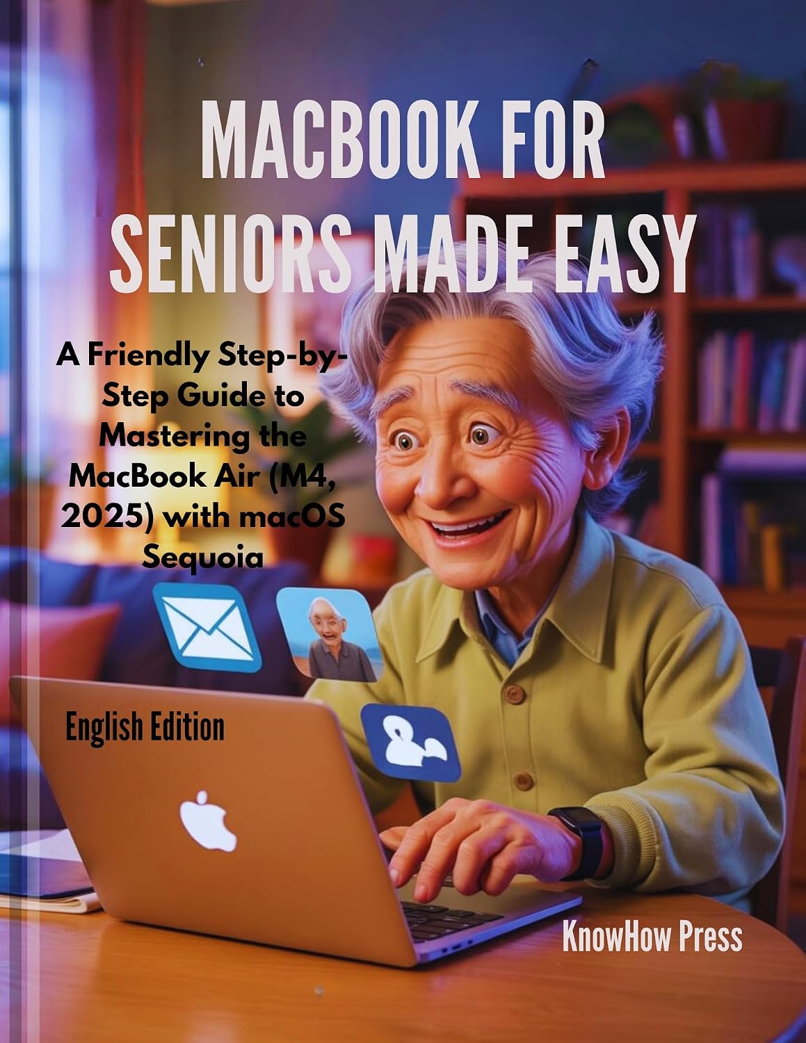 ler totalmente MacBook for Seniors Made Easy: A Friendly Step-by-Step Guide to Mastering the MacBook Air (M4, 2025) with macOS Sequoia (The Complete MacBook & Apple User Guide Series) (English Edition)