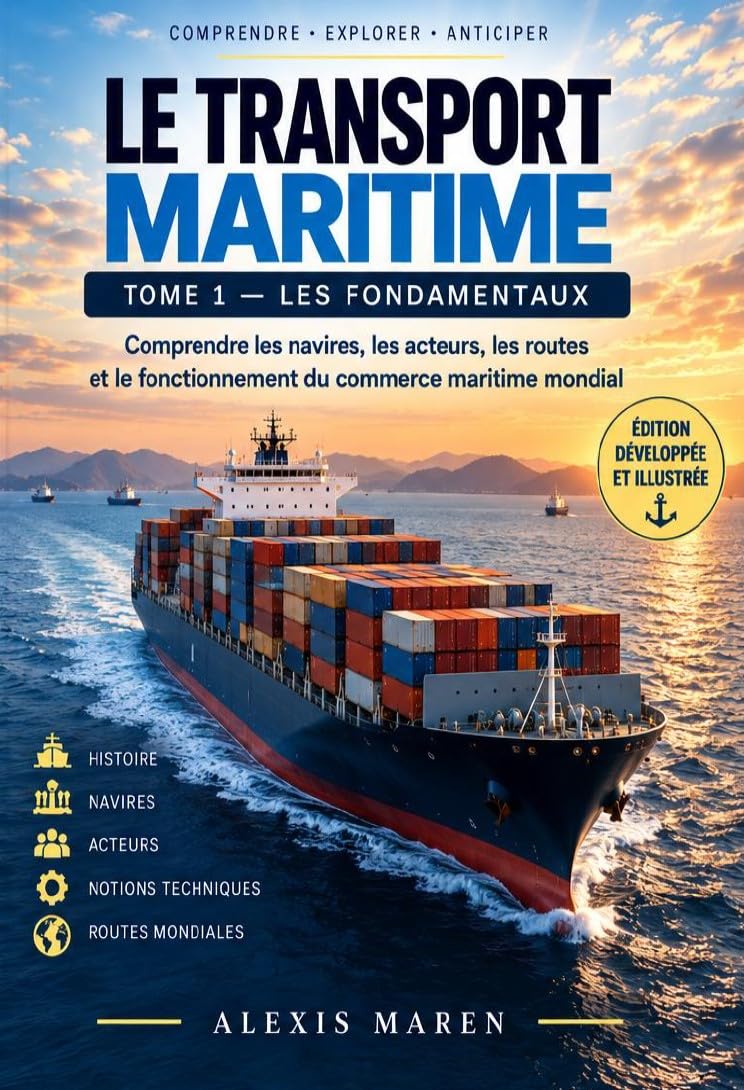 LE TRANSPORT MARITIME - Tome 1 — Les Fondamentaux: Comprendre les navires, les acteurs, les routes et le fonctionnement du commerce maritime mondial (French Edition) baixar o livro de graça