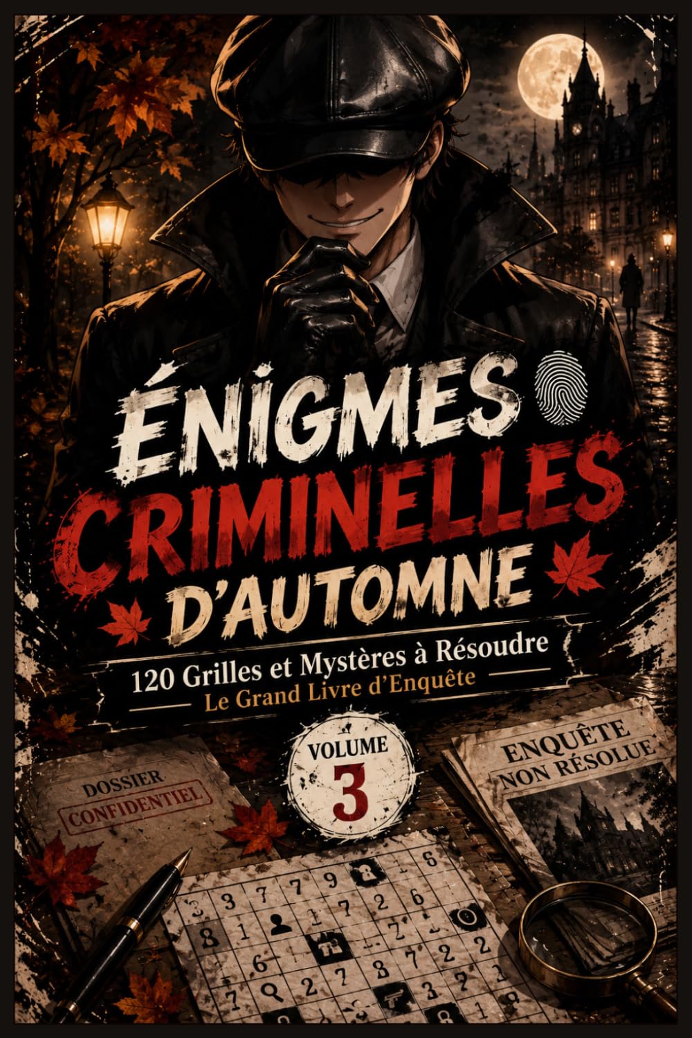 ÉNIGMES CRIMINELLES D'AUTOMNE - 120 enquêtes à résoudre (Volume 3): Sudoku du Crime | Livre Casse-Tête Adulte, Jeux de Logique et Mystères Policiers (French Edition) baixar o livro de graça