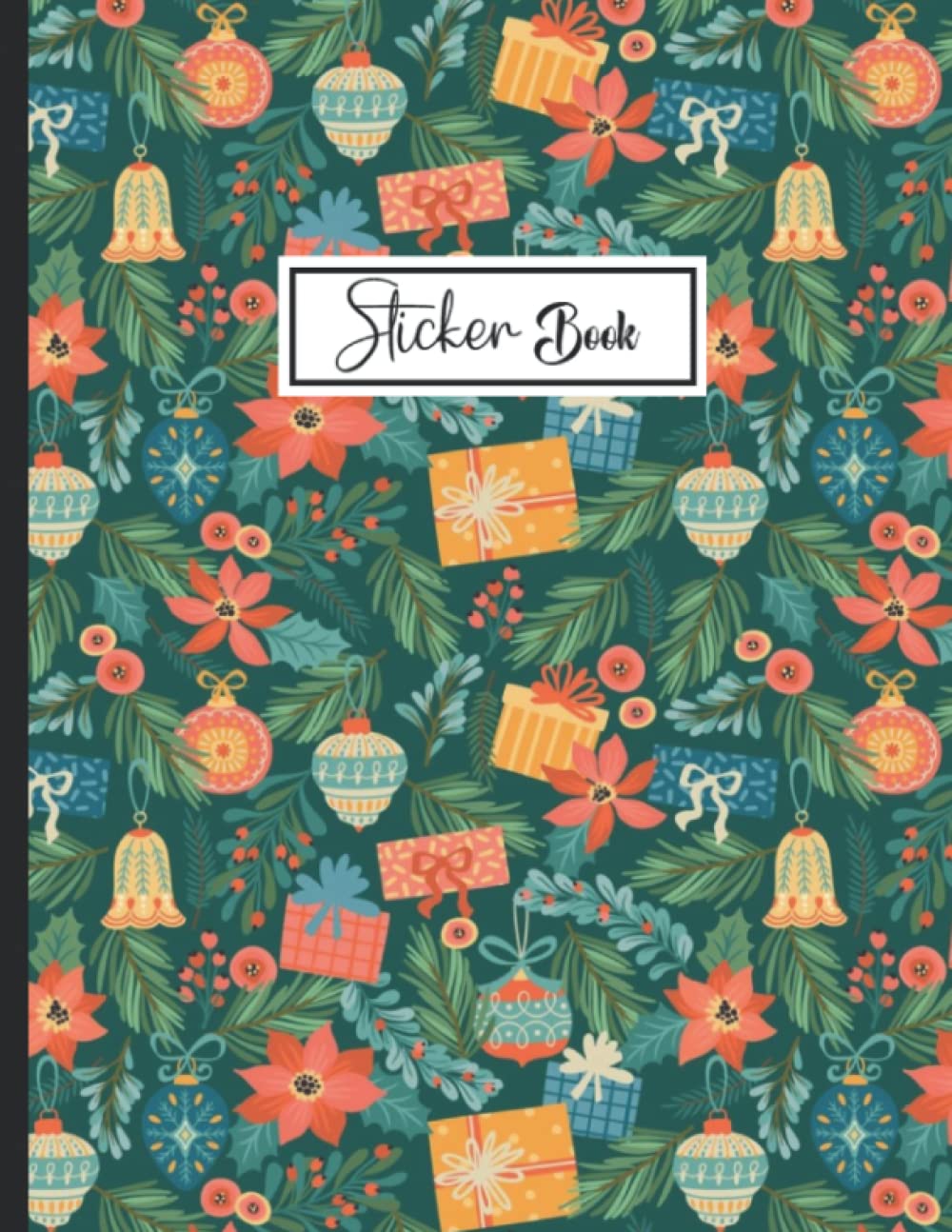 Sticker Book: Christmas Theme Sticker Book Collecting Album Blank Notebook. baixar o livro de graça