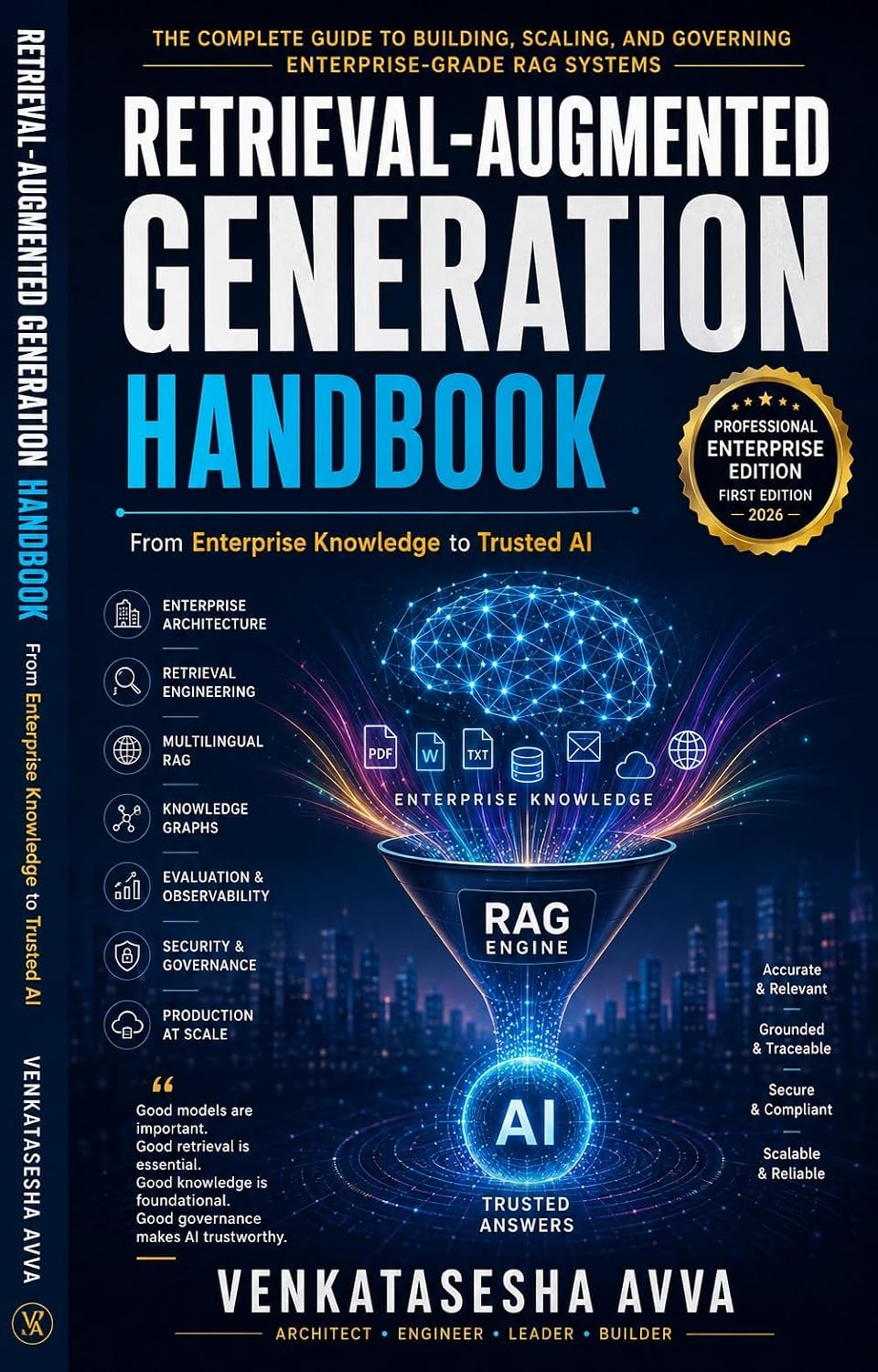 Retrieval-Augmented Generation Handbook: From Enterprise Knowledge to Trusted AI (English Edition) baixar o livro de graça