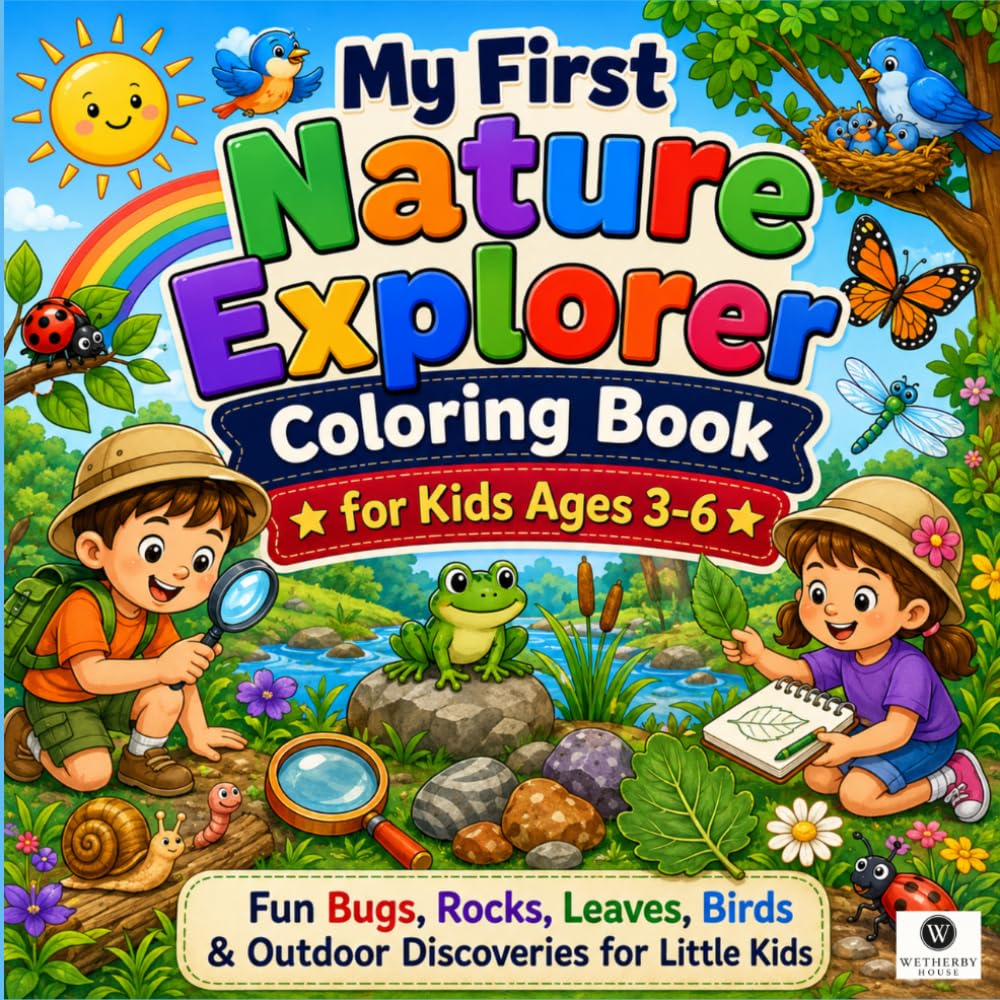 capítulo por capítulo baixar My First Nature Explorer Coloring Book for Kids: An Interactive Outdoor Science Activity Book with Big Bold Lines to Melt Sensory Anxiety and Build Fine Motor Skills