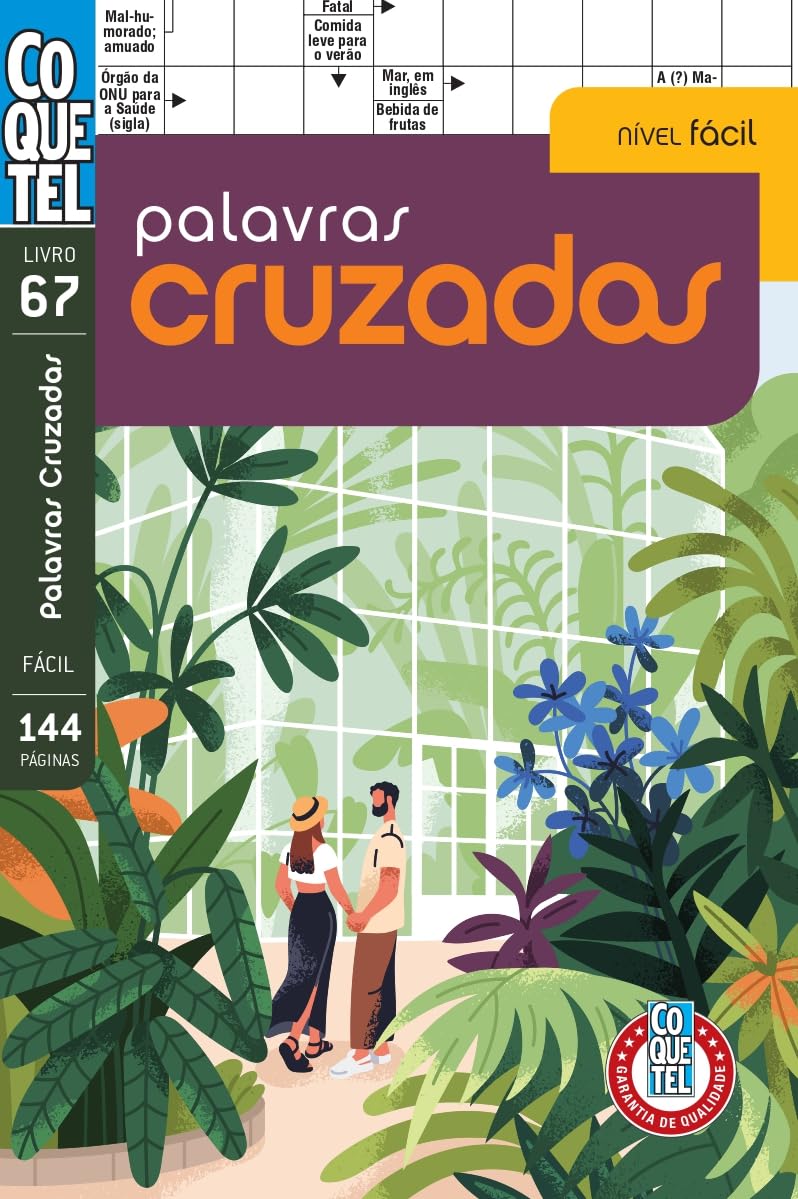 ler totalmente Livro Coquetel Palavras Cruzadas Fácil 67