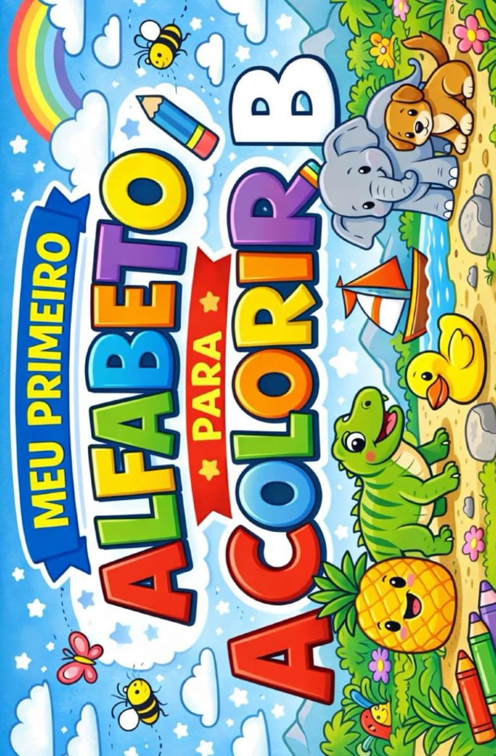 ler totalmente Meu Primeiro Alfabeto: Para Colorir (Portuguese Edition)