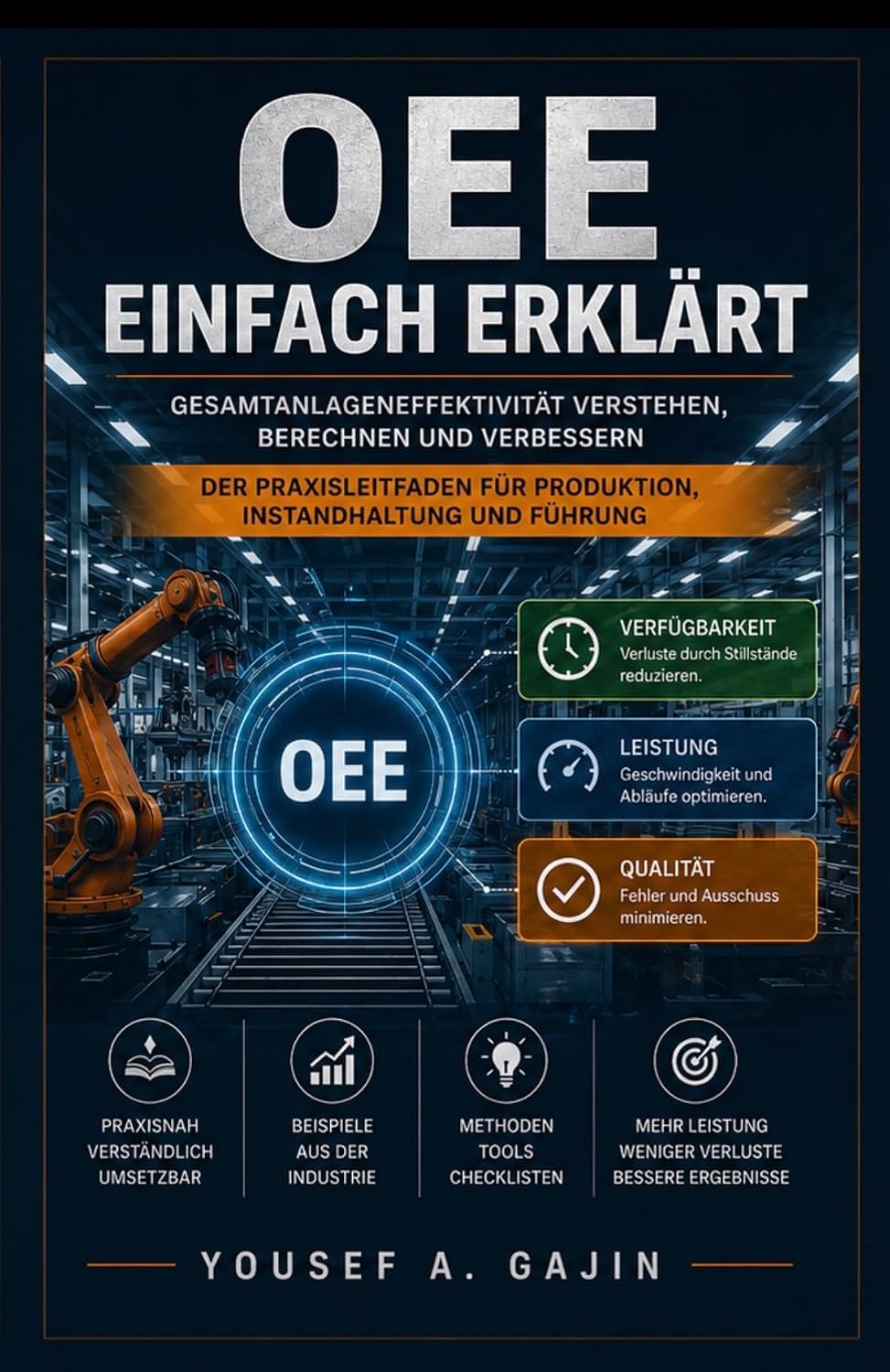 ler totalmente OEE einfach erklärt: Gesamtanlageneffektivität verstehen, berechnen und verbessern – Der Praxisleitfaden für Produktion, Instandhaltung und Führung (German Edition)