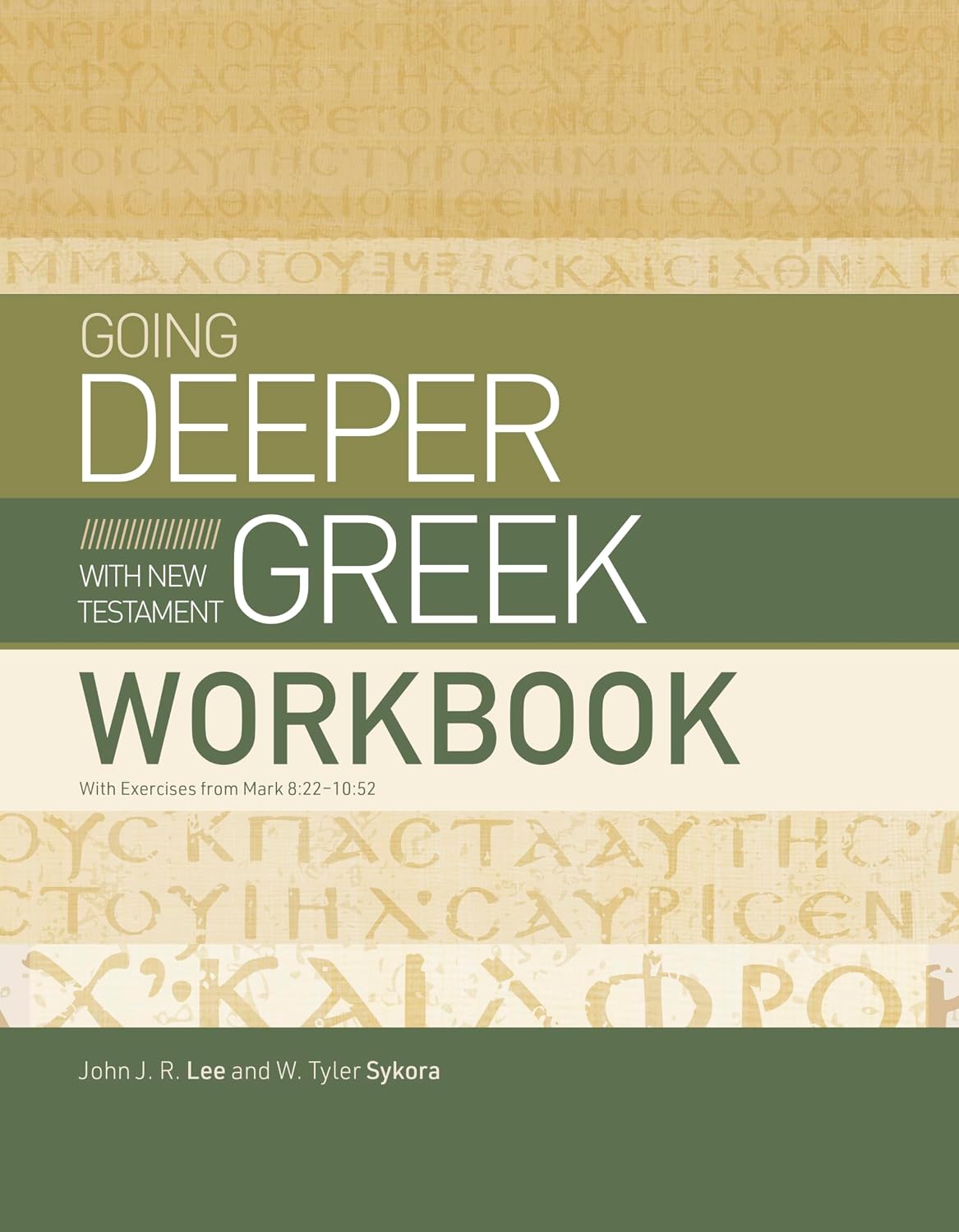 capítulo por capítulo baixar Going Deeper with New Testament Greek Workbook: With Exercises from Mark 8:22-10:52
