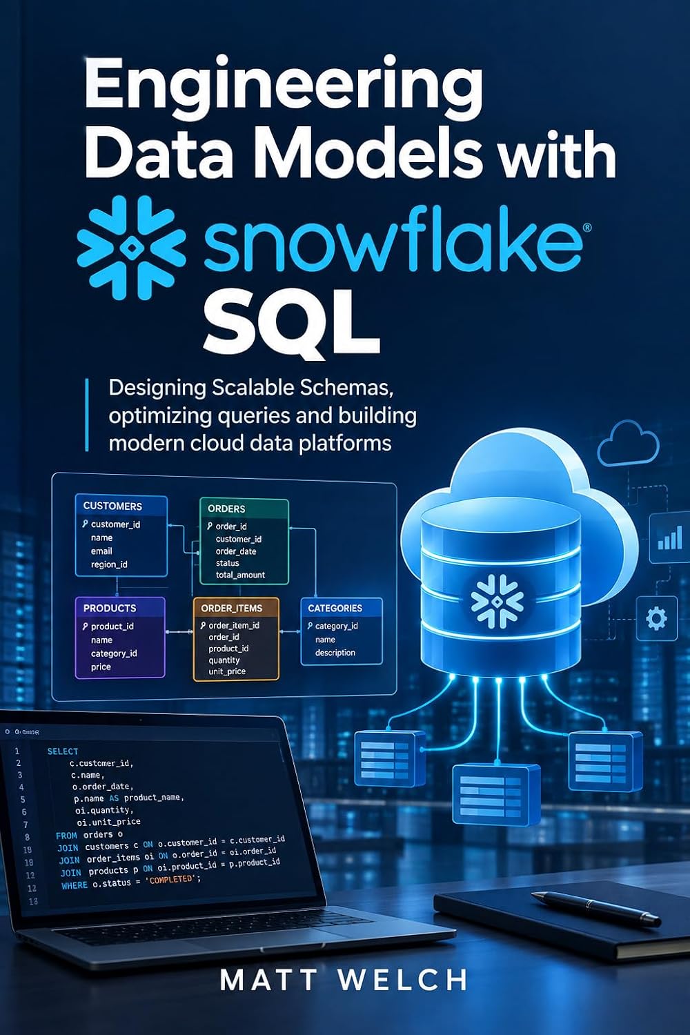 Engineering Data Models with Snowflake SQL: Designing Scalable Schemas, optimizing queries and building modern cloud data platforms (English Edition) baixar livro de graça