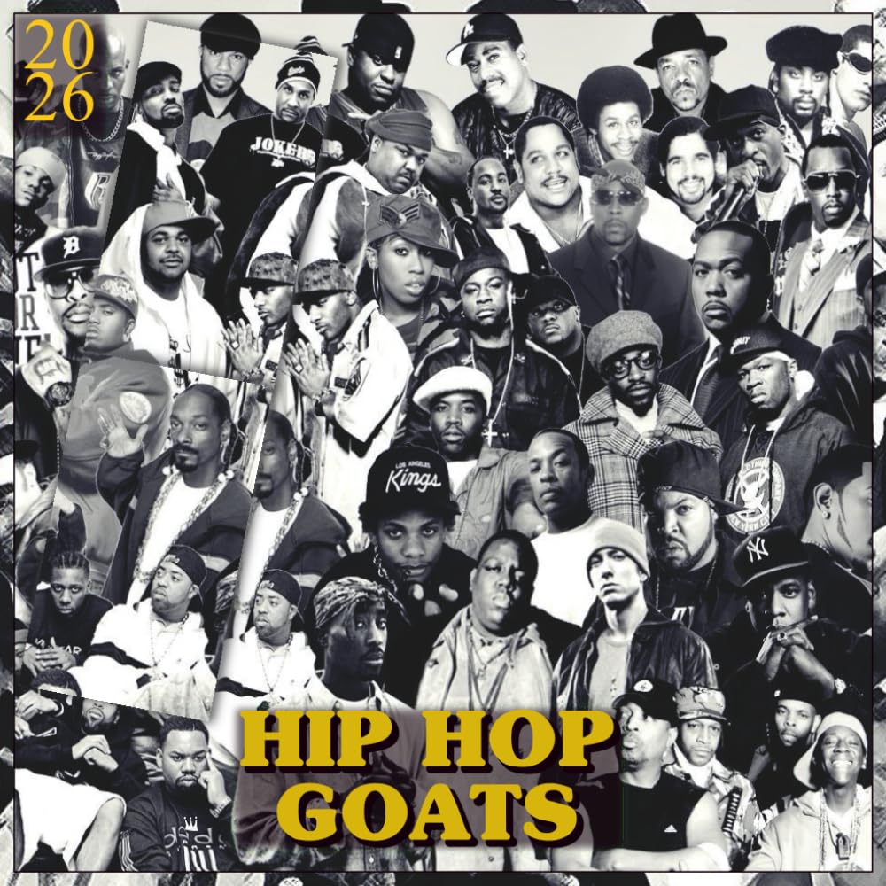 capítulo por capítulo baixar HIP HOP GOATS 2026: CALENDAR WITH 12 MONTHS OF HIP HOP LEGENDS WITH SPACE FOR PLANING