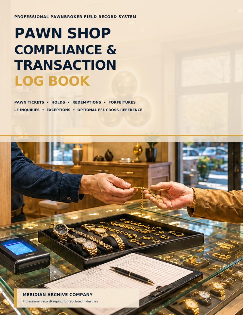 Pawn Shop Compliance & Transaction Log Book baixar o livro de graça