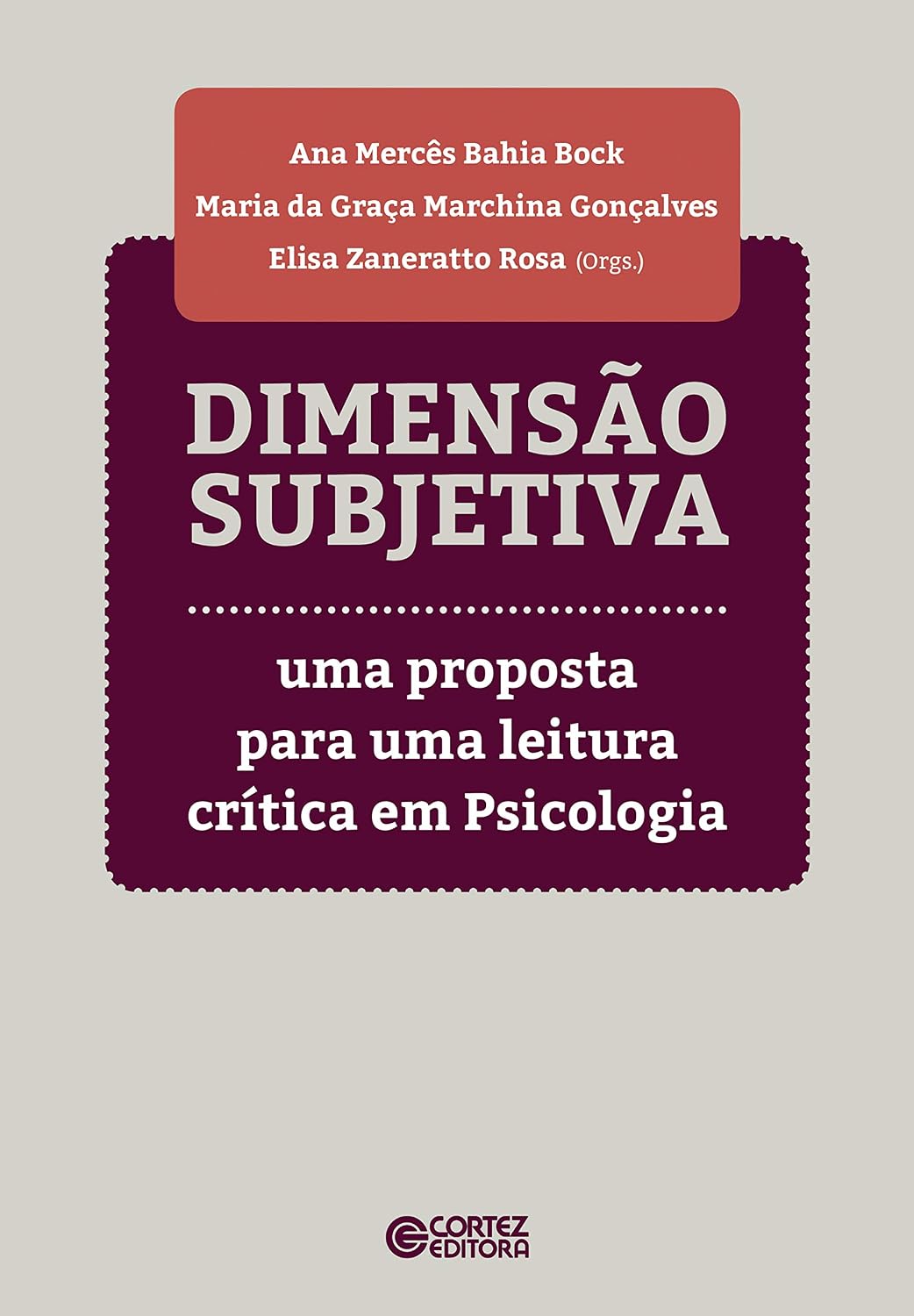Dimensão subjetiva: uma proposta para uma leitura crítica em psicologia baixar o livro de graça