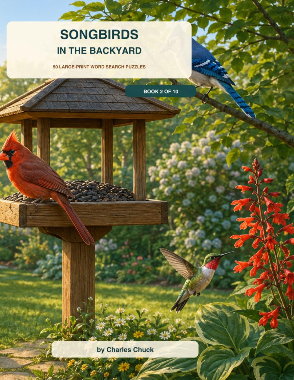 Songbirds in the Backyard: Songbirds in the Backyard: Large Print Word Search Puzzles for Bird Lovers baixar livro de graça